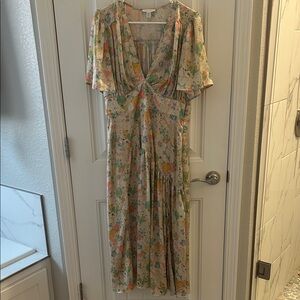 Topshop Multicolor Floral Maxi Dress